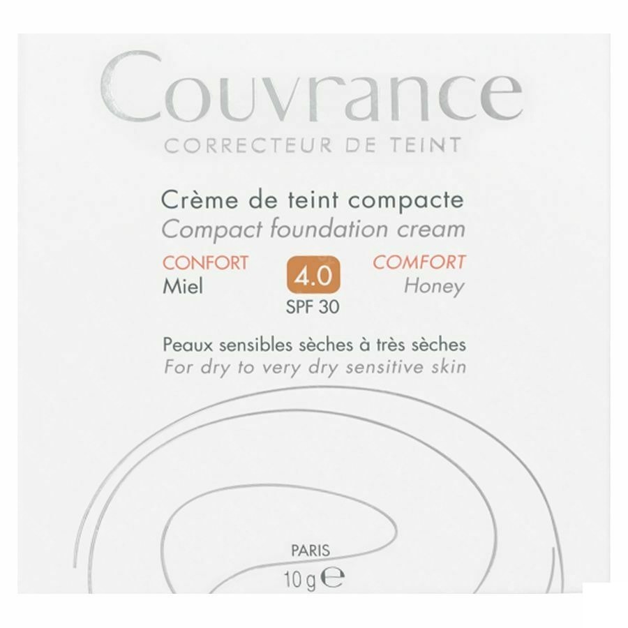 Avène Couvrance Getinte Compacte Teint Comfort 4 Miel 10g