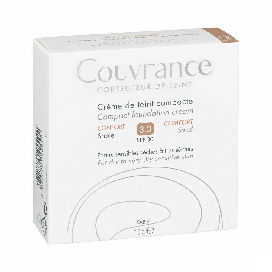 Avène Couvrance Getinte Compacte Crème Comfort 3 Sable 10g