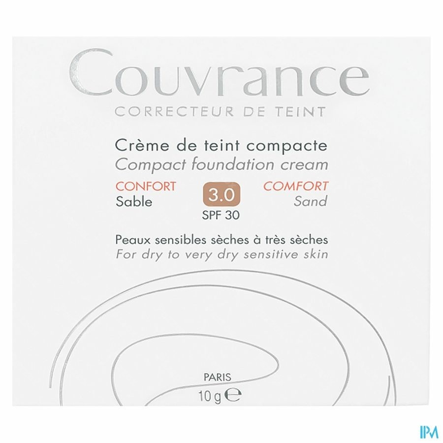 Avène Couvrance Getinte Compacte Crème Comfort 3 Sable 10g