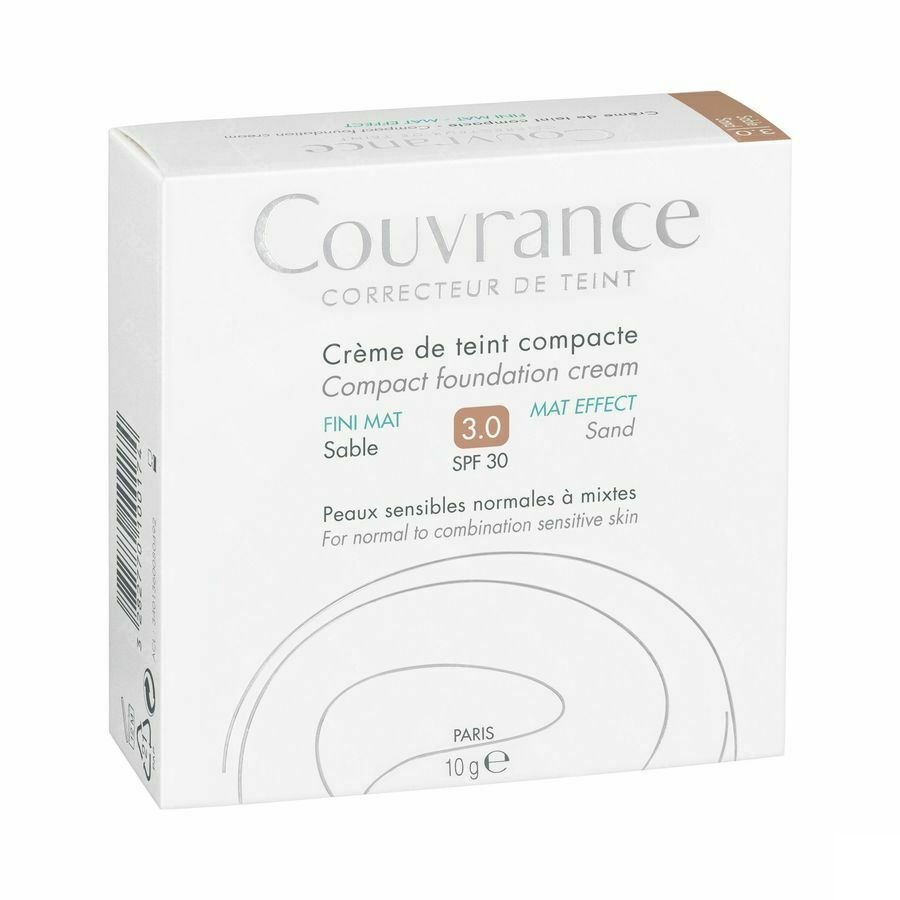 Avène Couvrance Getinte Compacte Crème Olievrij 03 Sable 10g