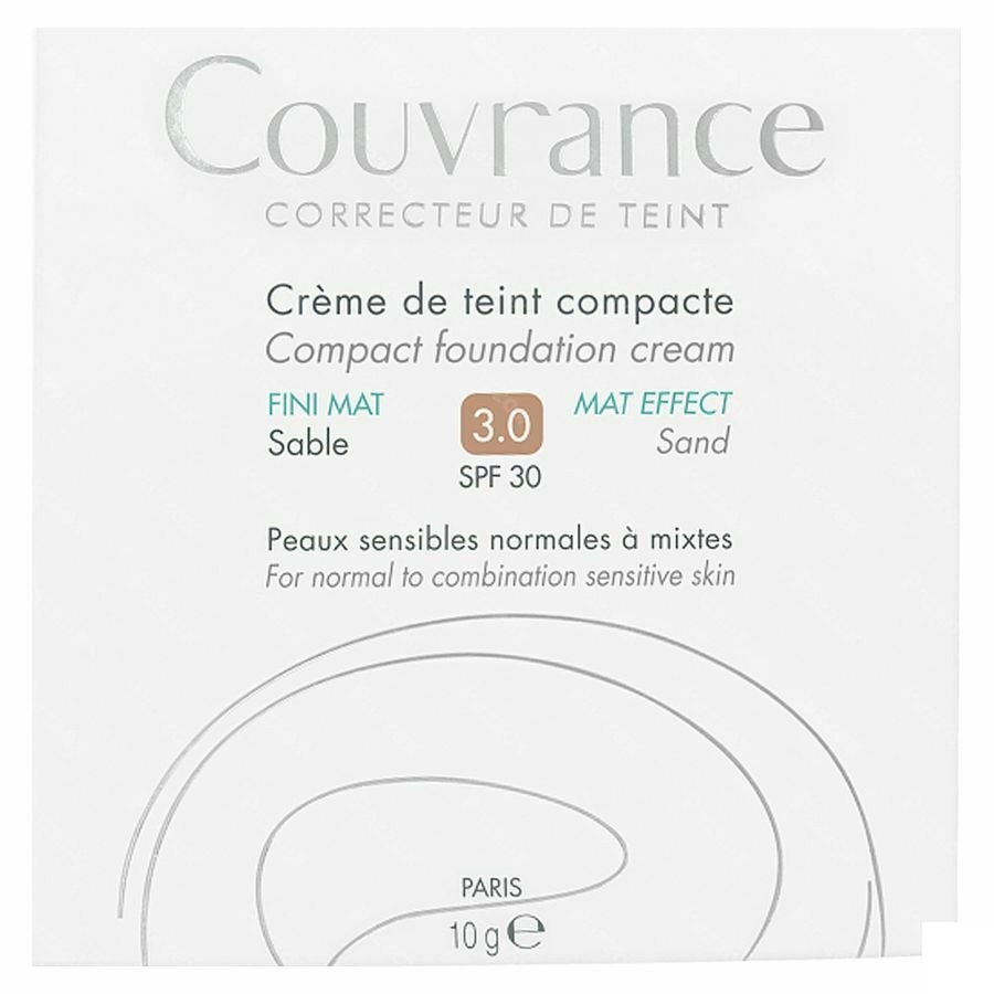Avène Couvrance Getinte Compacte Crème Olievrij 03 Sable 10g