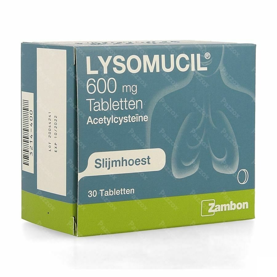 Lysomucil 600 Tabl 30 X 600mg
