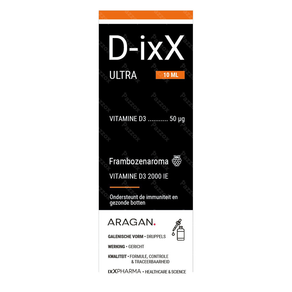D-ixX Ultra 2000 IU Druppels 10ml