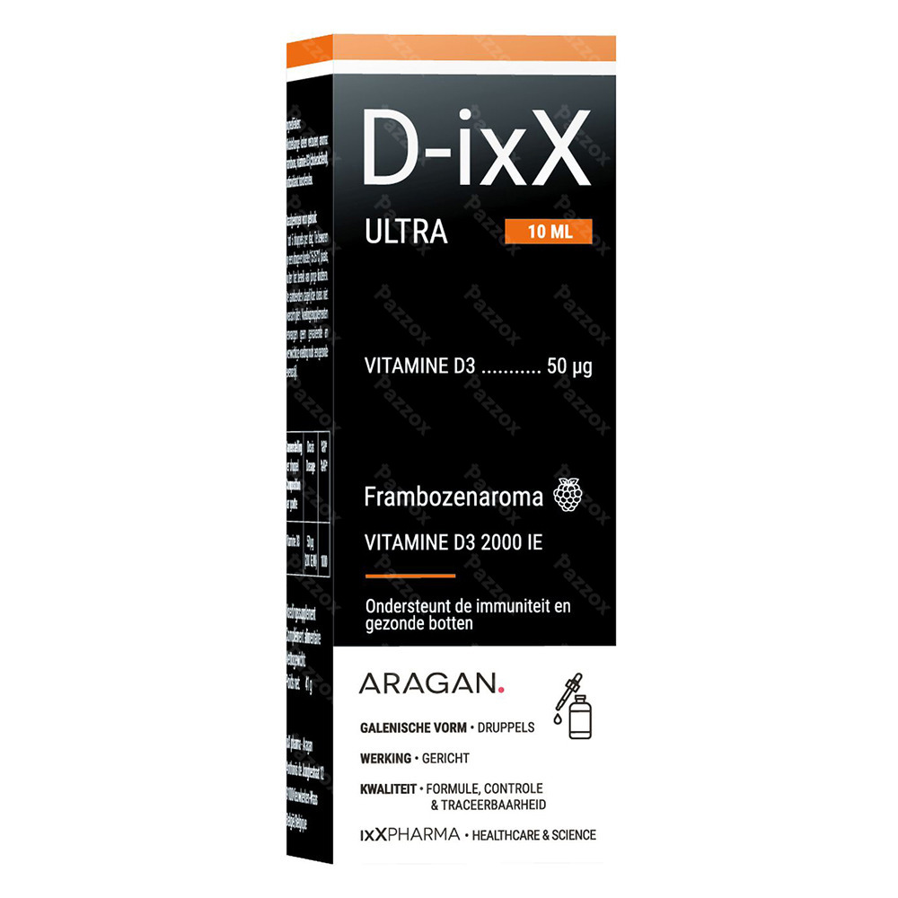 D-ixX Ultra 2000 IU Druppels 10ml