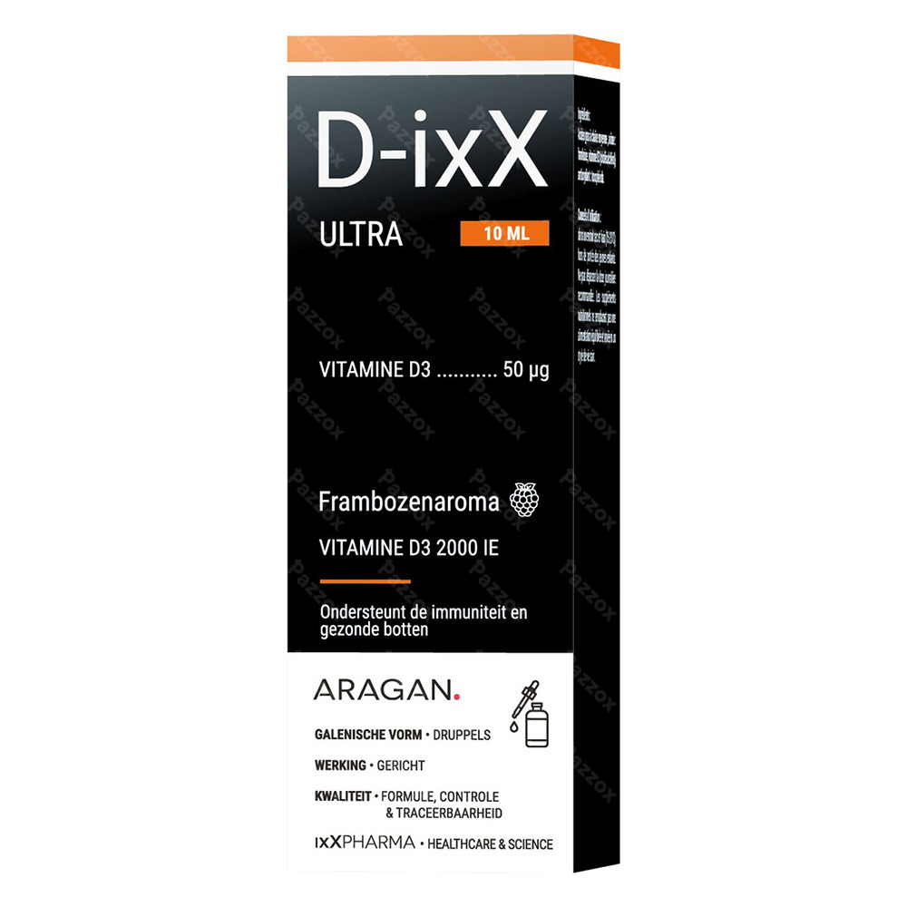 D-ixX Ultra 2000 IU Druppels 10ml