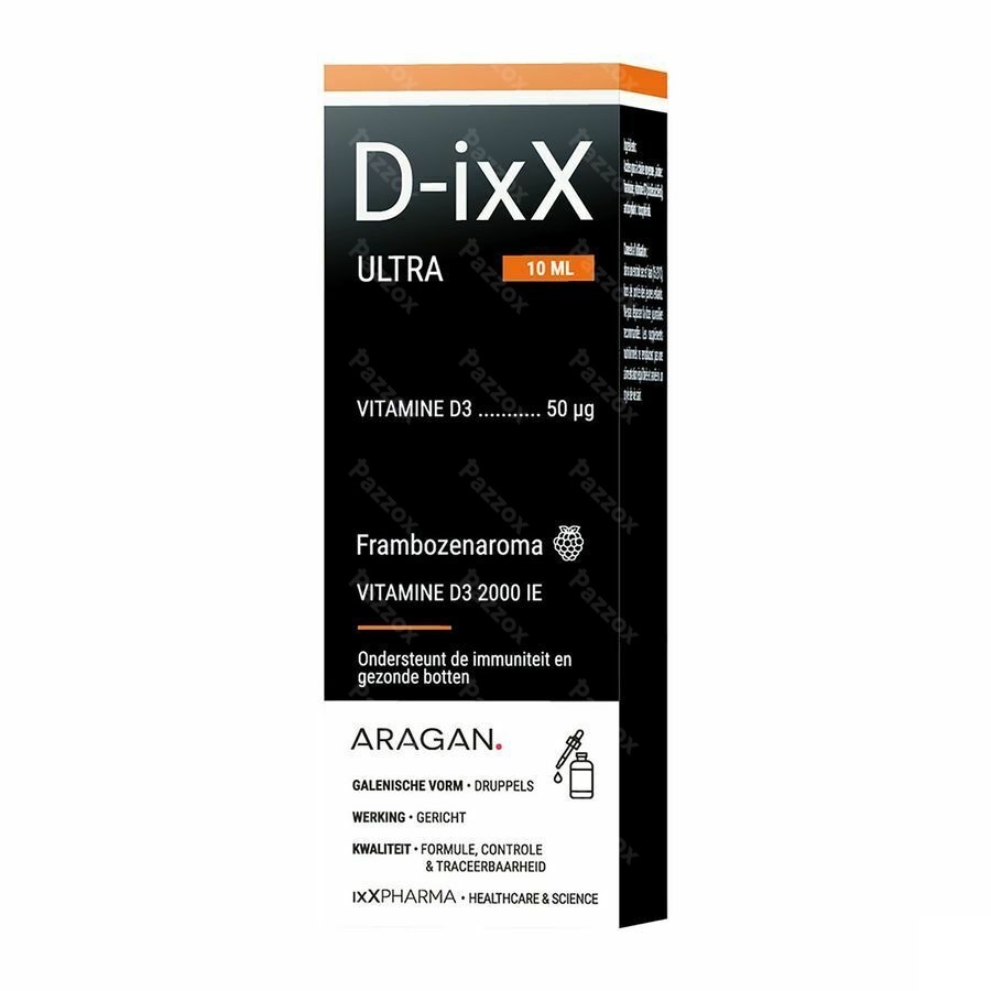 D-ixX Ultra 2000 IU Druppels 10ml