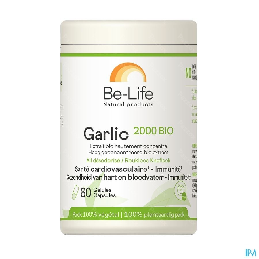 Be-Life Garlic 2000 Bio 60 capsules