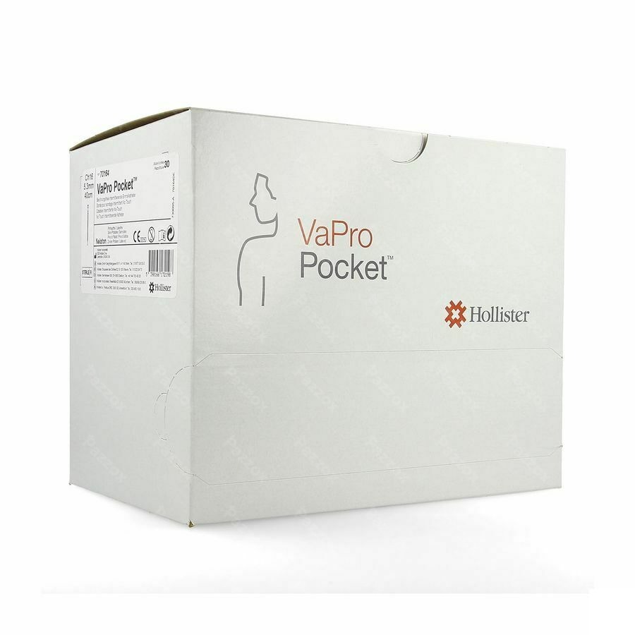 Vapro Pocket Nelaton Man Ch16 40cm 30 70164