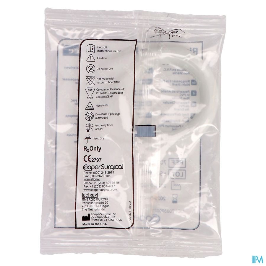 Portex Pessarium Vinyl 71mm 1