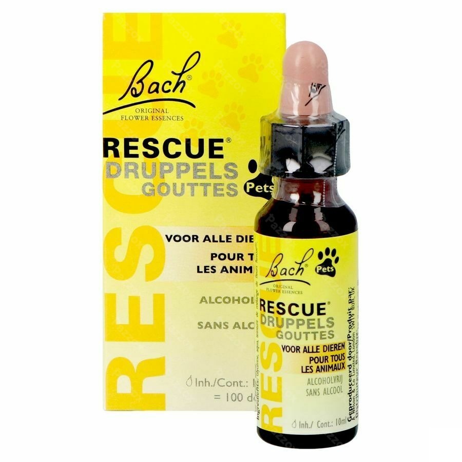 Bach Rescue Pets Druppels 10ml