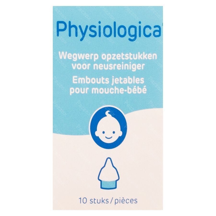 Physiologica Opzetstukken Neusreiniger Baby 10 Stuks