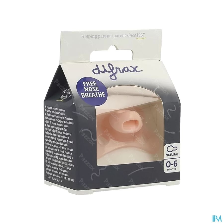 Difrax Fopspeen Natural 0-6m Special Edition