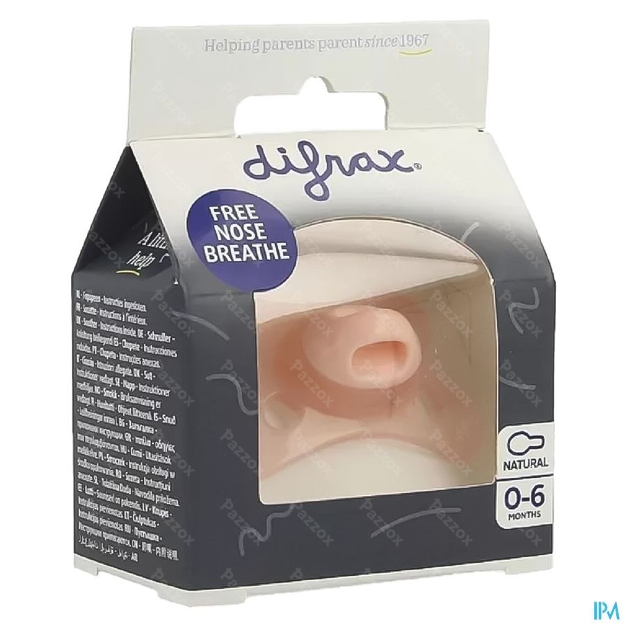 Difrax Fopspeen Natural 0-6m Special Edition