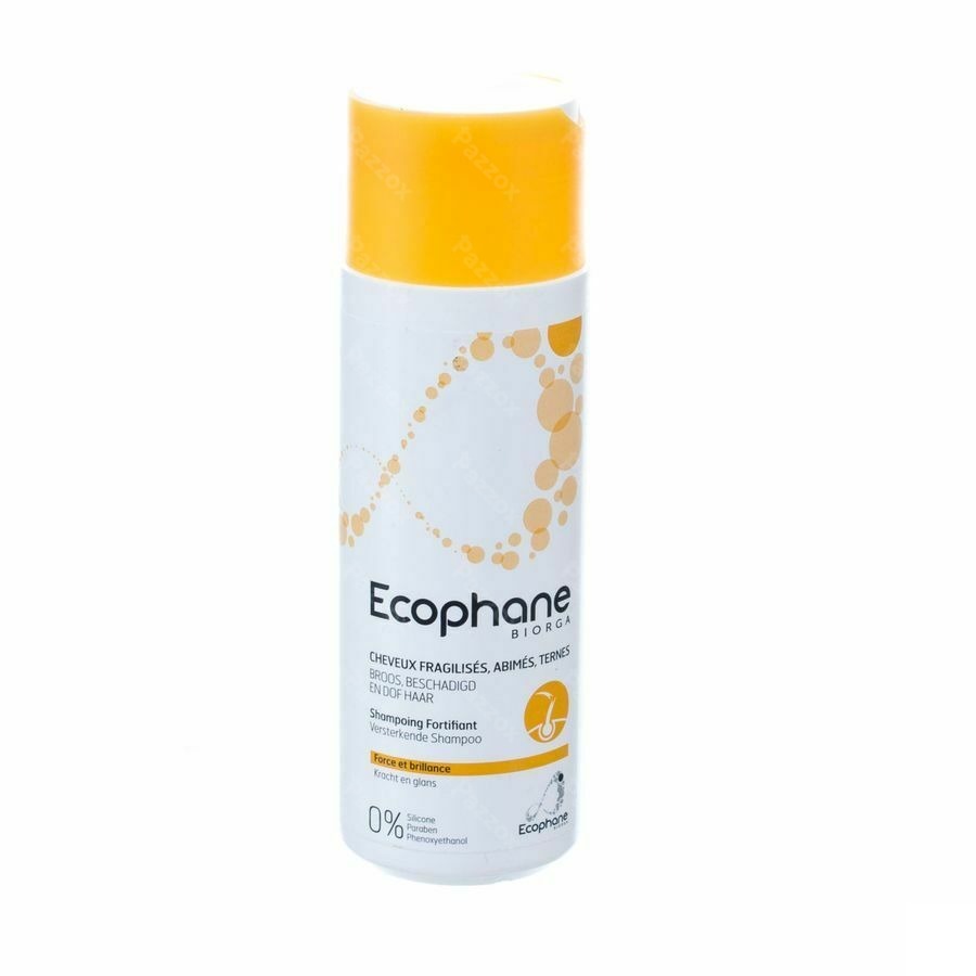 Biorga Ecophane Versterkende Glansshampoo Broos en Dof Haar Zonder Siliconen 200ml