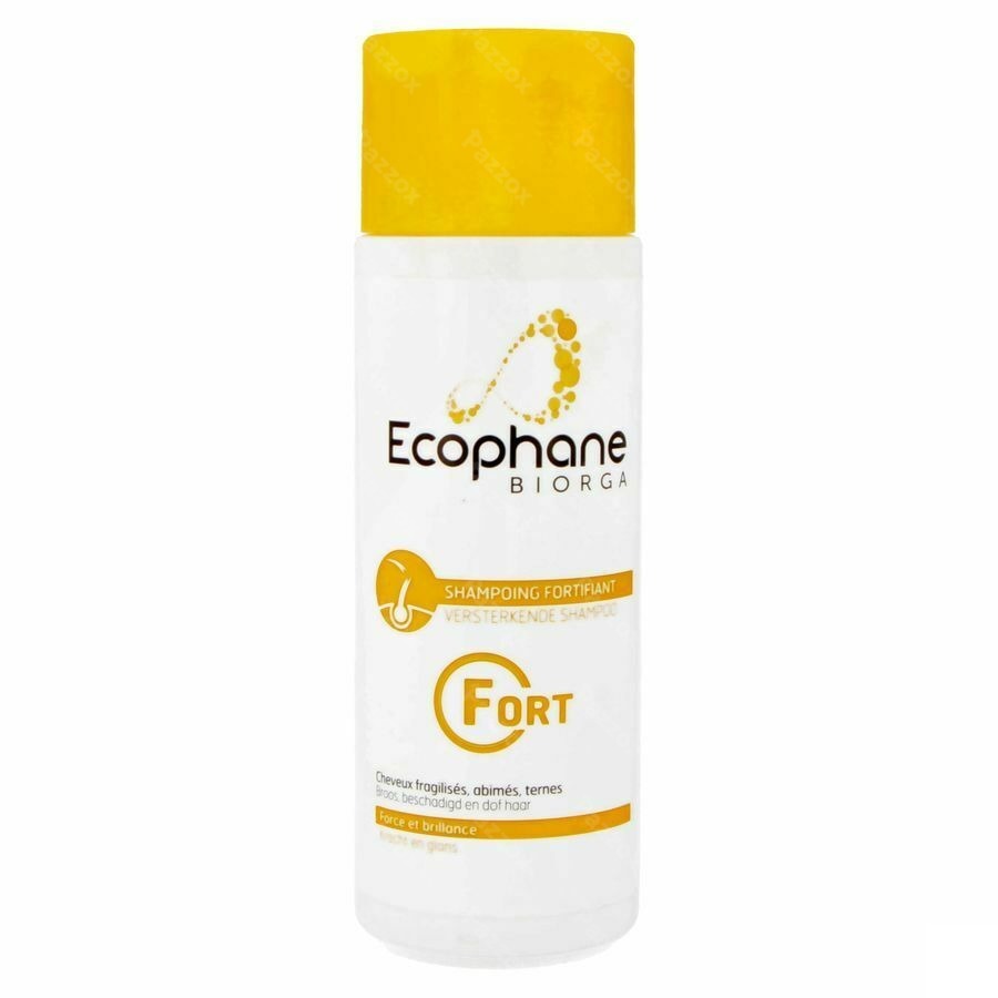 Biorga Ecophane Versterkende Glansshampoo Broos en Dof Haar Zonder Siliconen 200ml