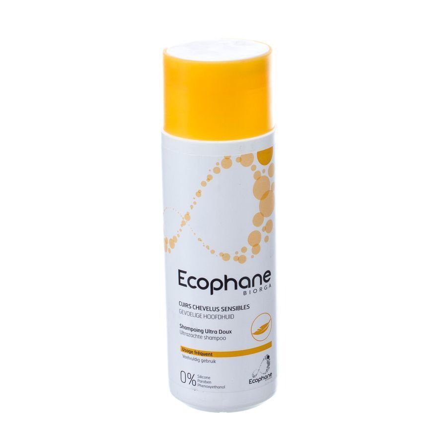 Ecophane Biorga Ultra Zachte Shampoo Silicoonvrij Voor Gevoelige Hoofdhuid 200ml