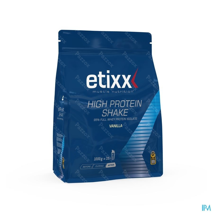 Etixx High Protein Shake Vanilla 1000g
