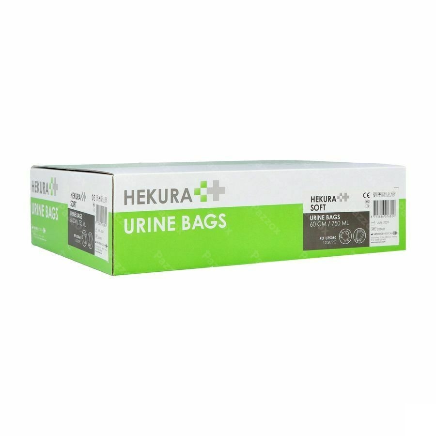 Hekura Soft Urinezak 750ml 60cm + Kraan 10 Uz5060