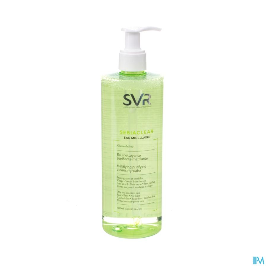 Svr Sebiaclear Eau Micellair Fl 400ml