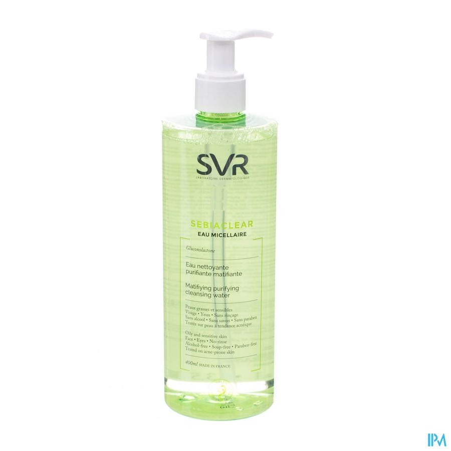 Svr Sebiaclear Eau Micellair Fl 400ml
