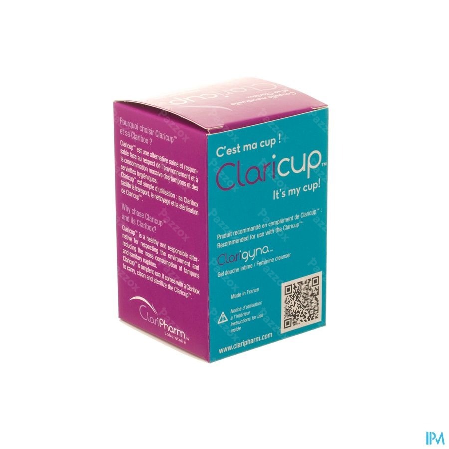 Claricup Menstruatiecup Maat 1