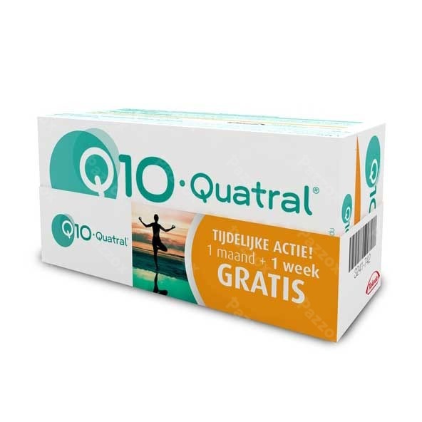 Q10-quatral Weerstand & Energie - Promopack 1 Maand + 1 Week Gratis