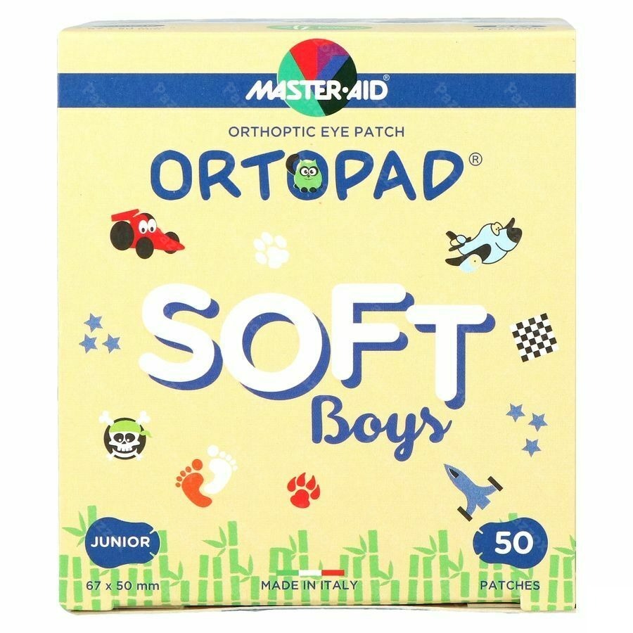 Ortopad Soft Boys Junior 67x50mm 50 72241