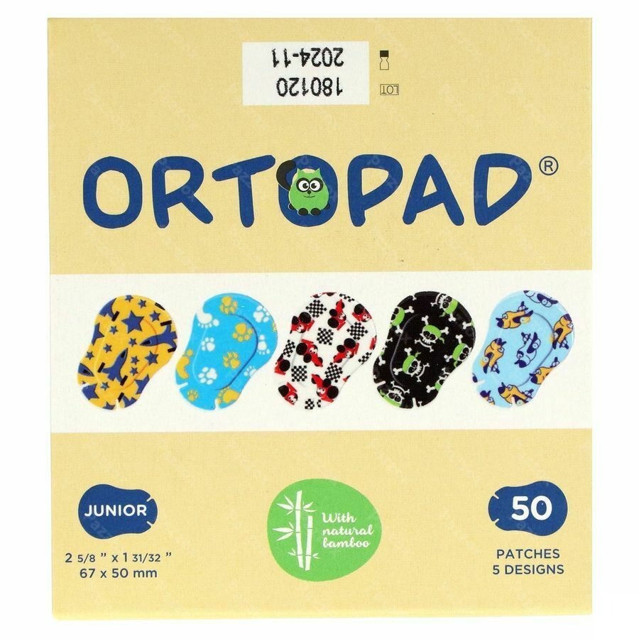 Ortopad Soft Boys Junior 67x50mm 50 72241