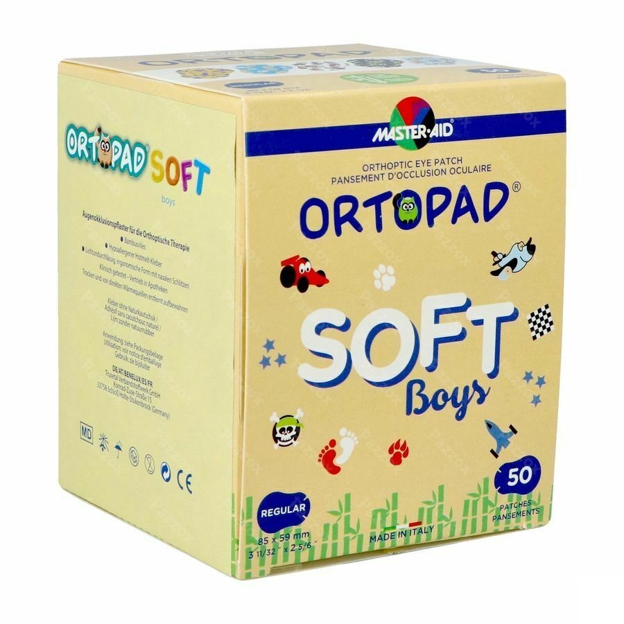 Ortopad Soft Boys Regular 85x59mm 50 72244