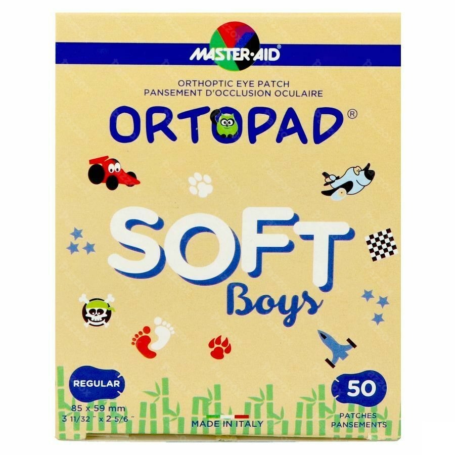 Ortopad Soft Boys Regular 85x59mm 50 72244
