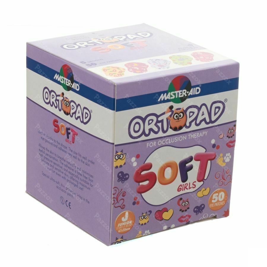 Ortopad Soft Girls Junior 67x50mm 50 72231