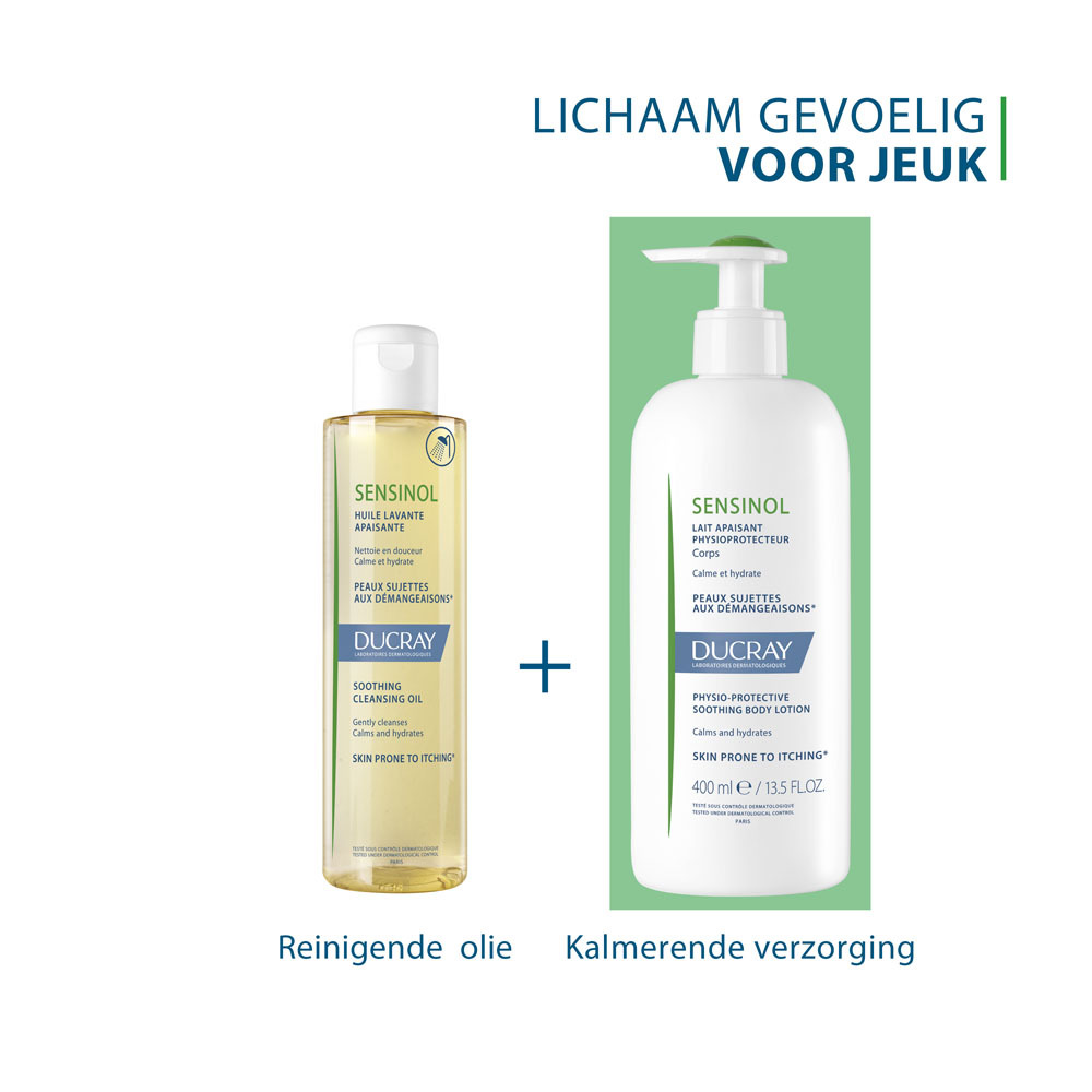 Ducray Sensinol Lich.melk Fysiobesch.kalmeren400ml