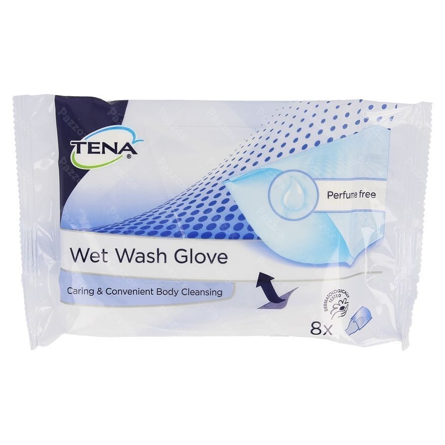 Tena Wet Wash Gloves N/parf Nf 8 1158