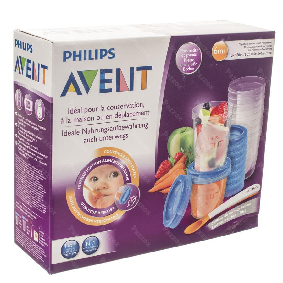 Philips Avent Via Natural Hapjesset SCF721/20