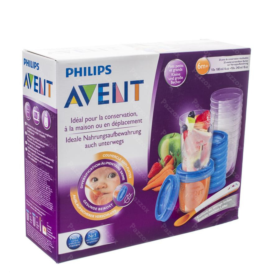 Philips Avent Via Natural Hapjesset SCF721/20