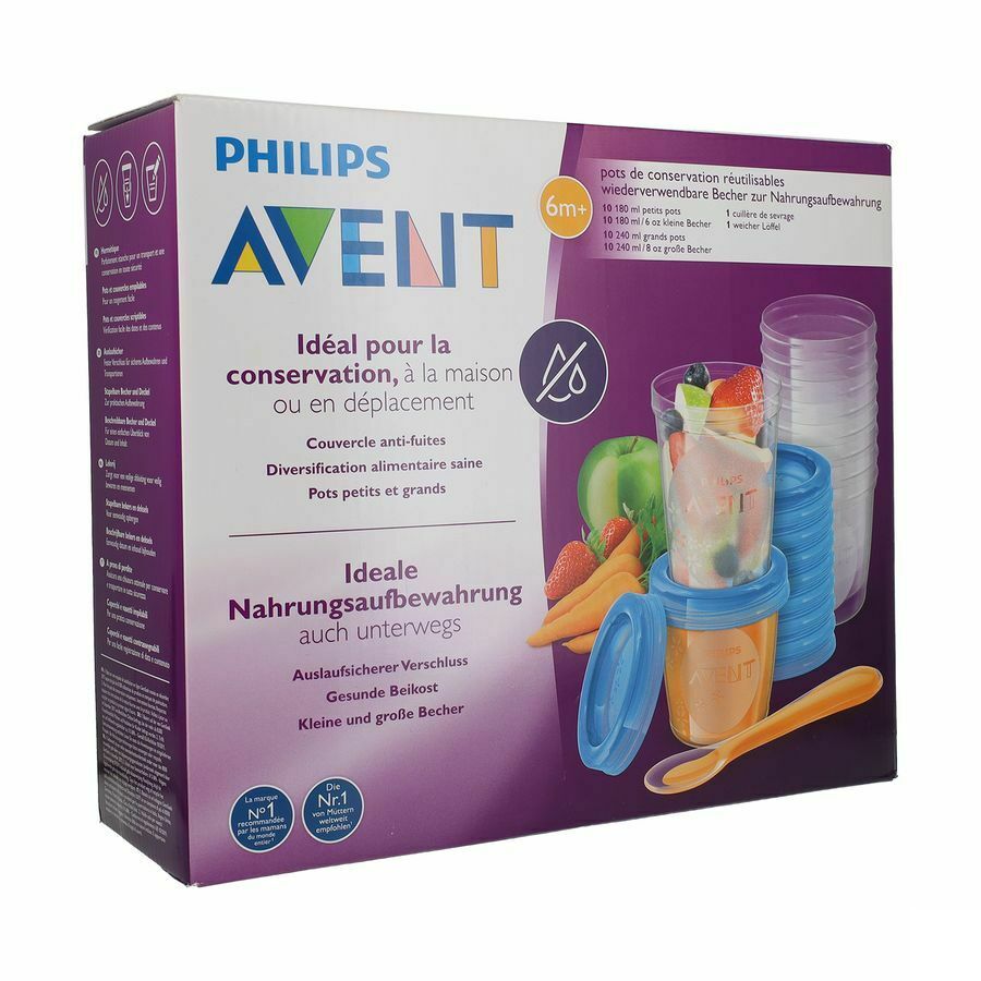 Philips Avent Via Natural Hapjesset SCF721/20 afbeelding