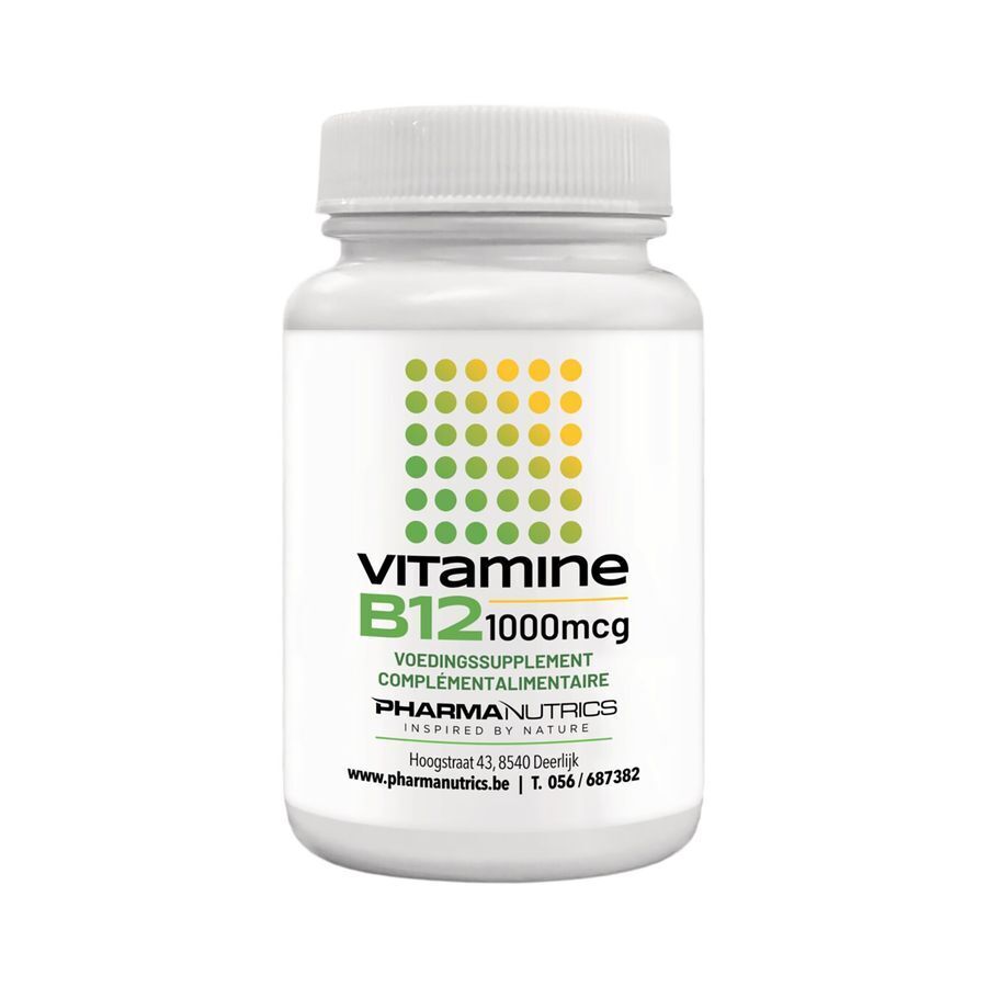 Vitamine B12 Pot Comp 60 Pharmanutrics afbeelding 1