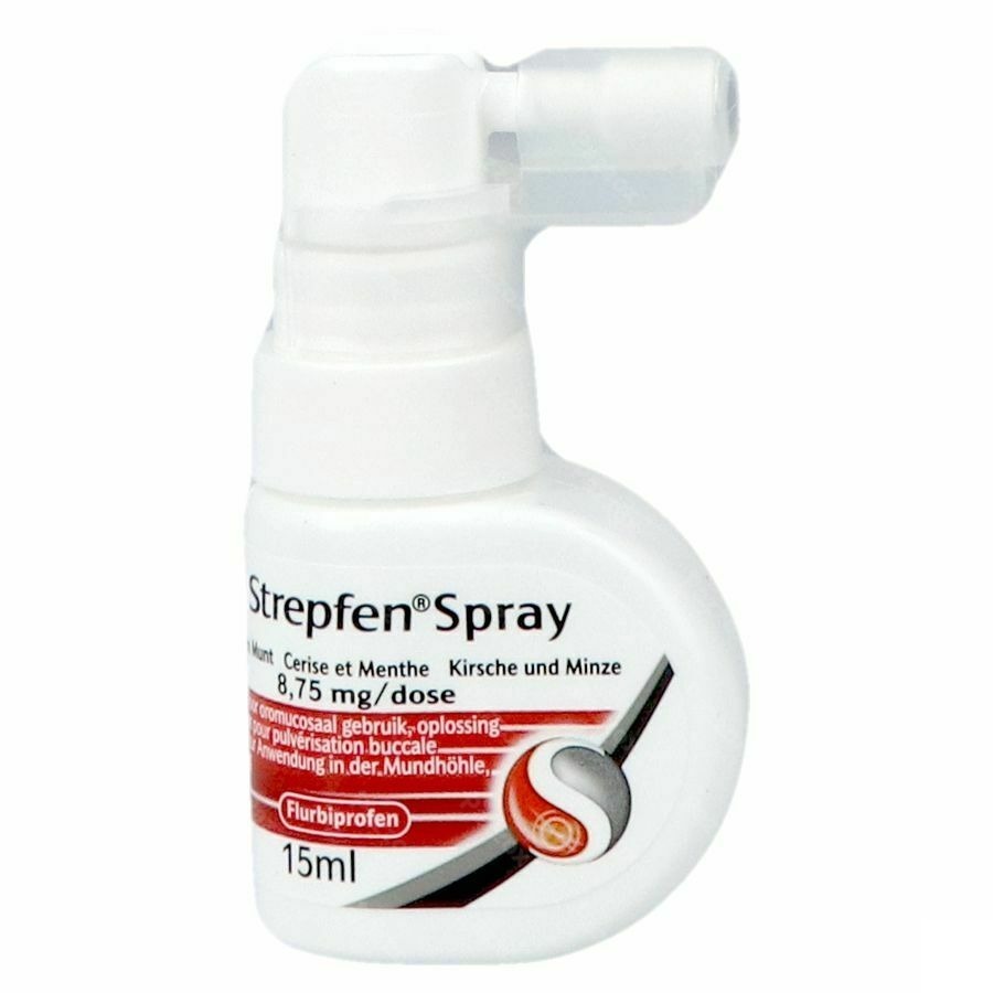 Strepfen 8,75mg Spray Oromucosaal Opl 15ml