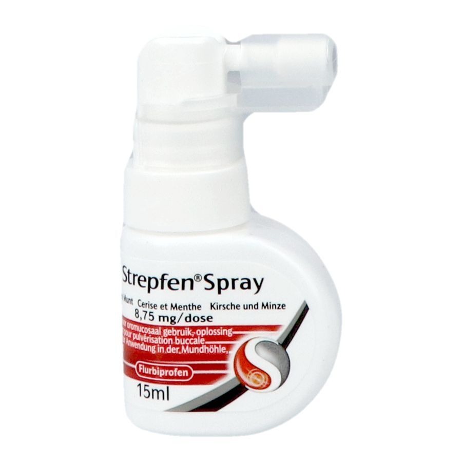 Strepfen 8,75mg Spray Oromucosaal Opl 15ml