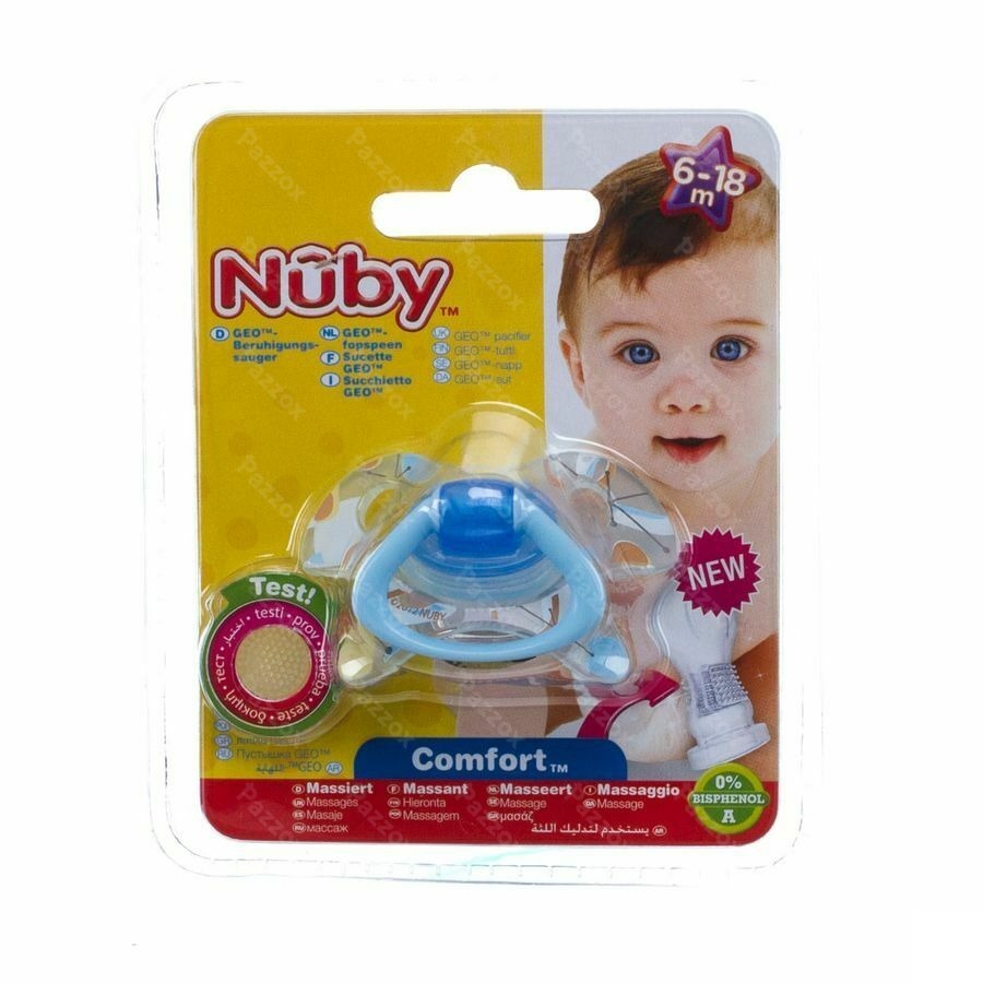 Nûby Geo™ Orthodontische fopspeen - 6-18m