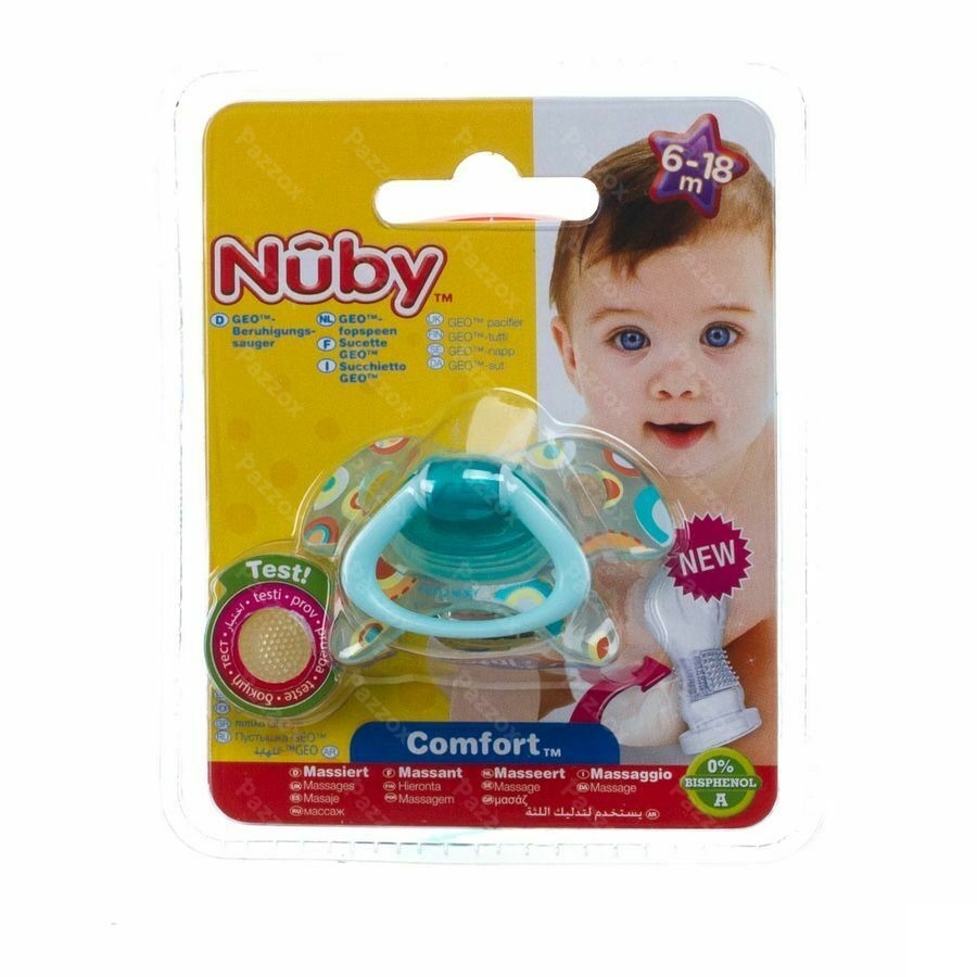 Nûby Geo™ Orthodontische fopspeen - 6-18m