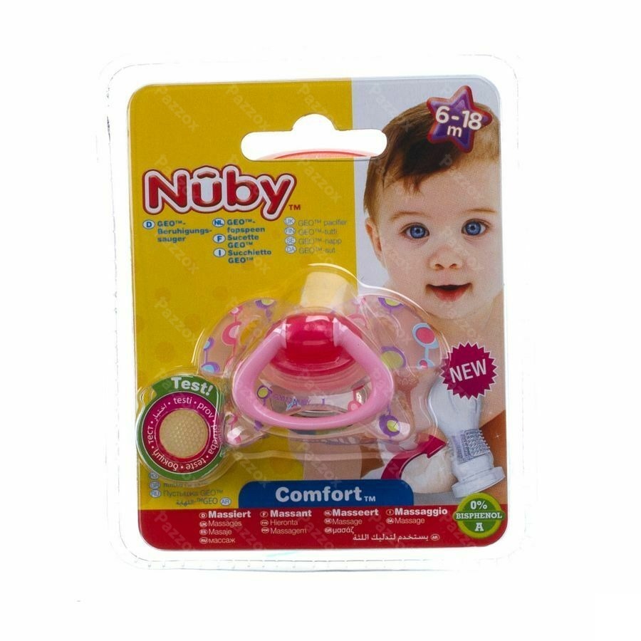 Nûby Geo™ Orthodontische fopspeen - 6-18m
