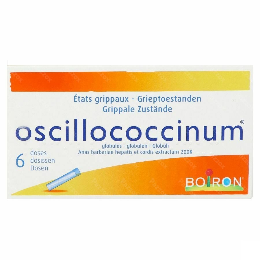 Boiron Oscillococcinum Globulen 6x1g