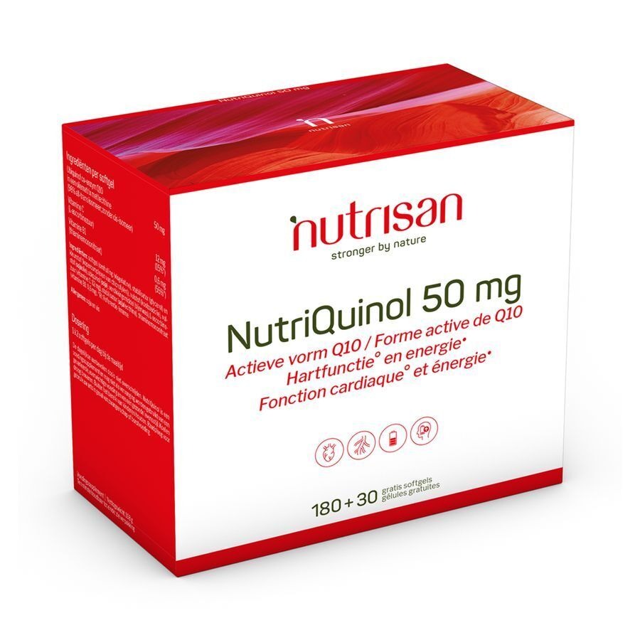 Nutriquinol 50mg 180+30 Gratis Softgels   Nutrisan