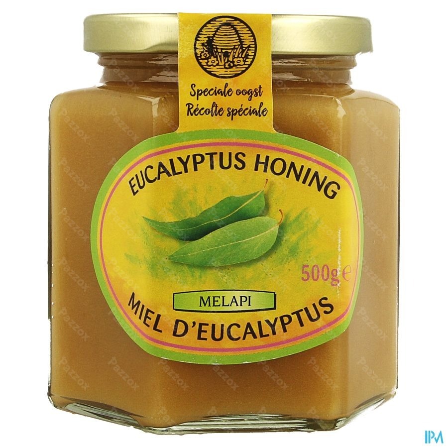 Melapi Honing Eucalyptus Vast 500g 5014 Revogan