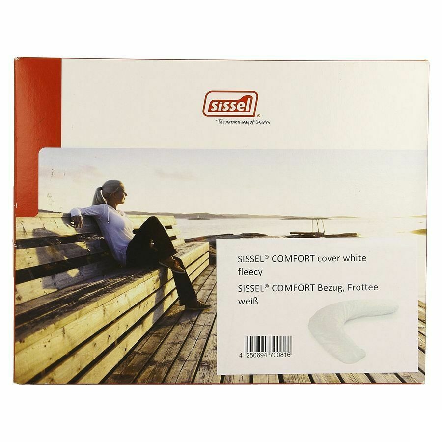 Sissel Overtrek Fleece Wit Voor Cover Comfort