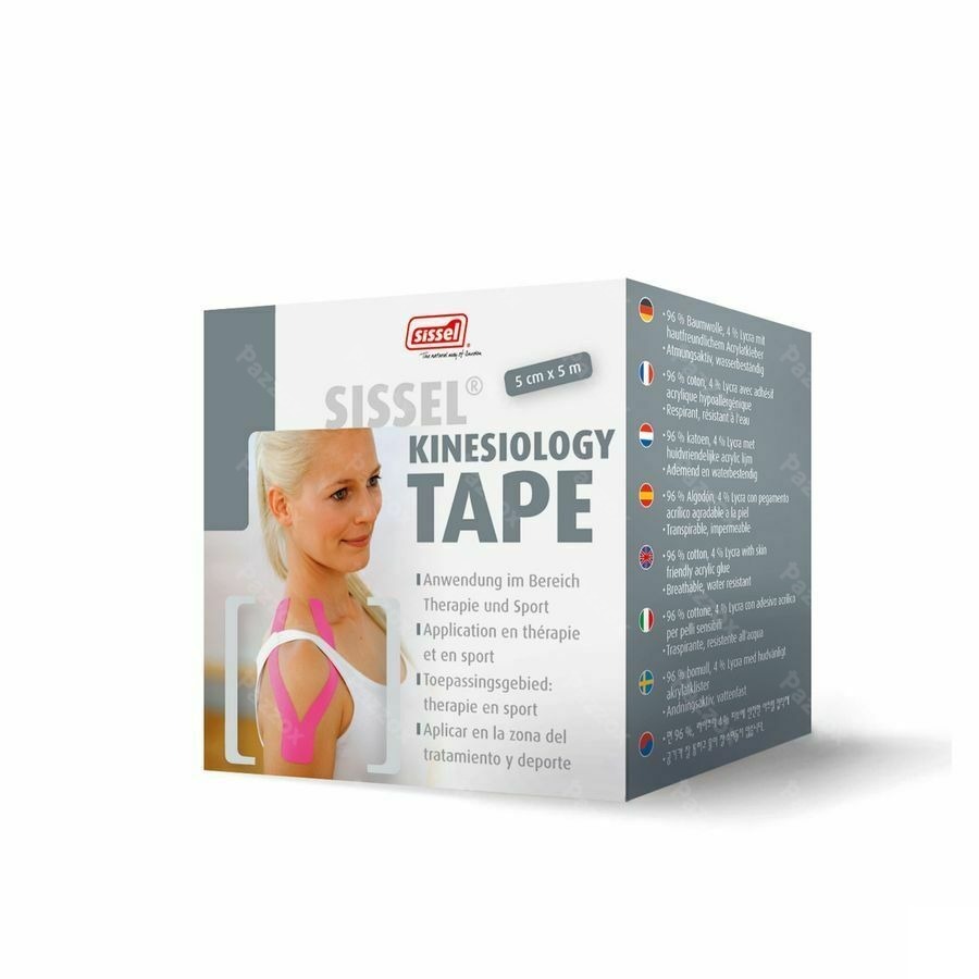 Sissel Kinesiology Tape Zwart