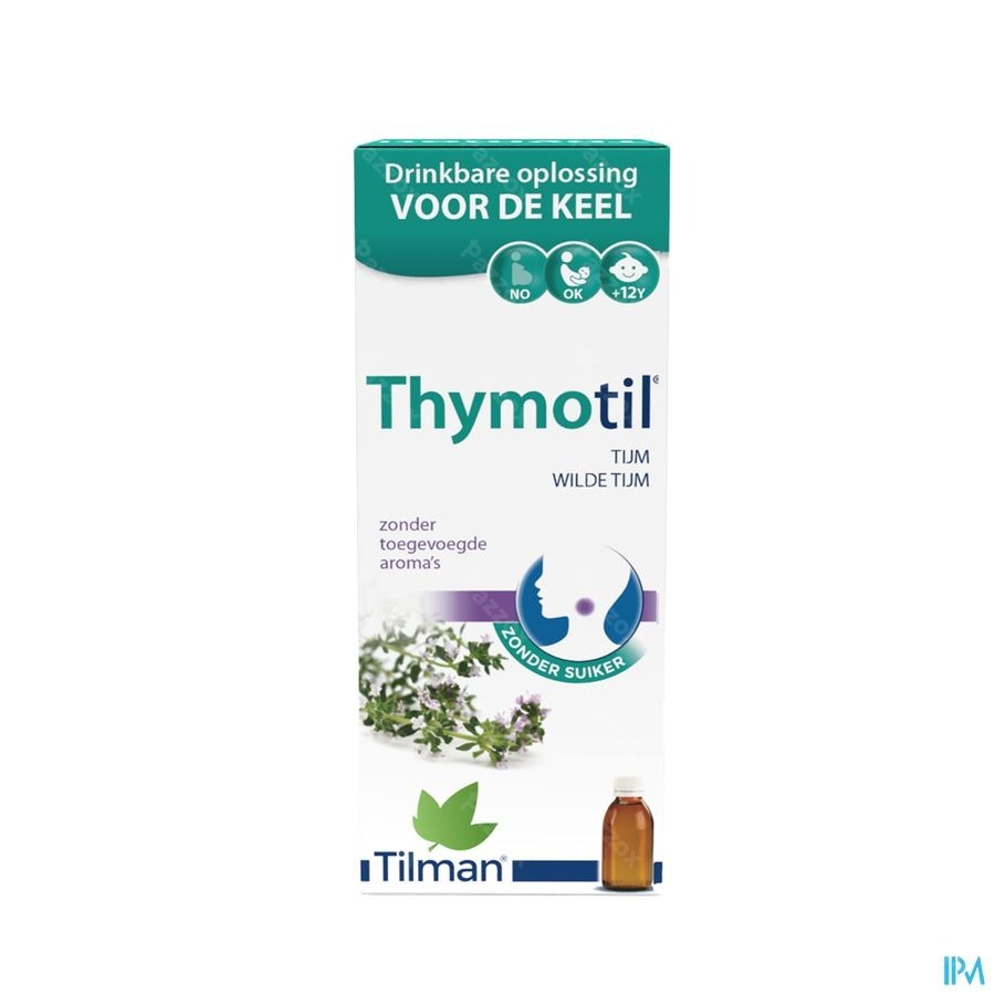 Thymotil Keelsiroop Zonder Suiker 150ml