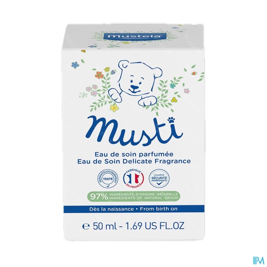 Mustela Musti Geparfumeerd Verzorgingswater 50ml