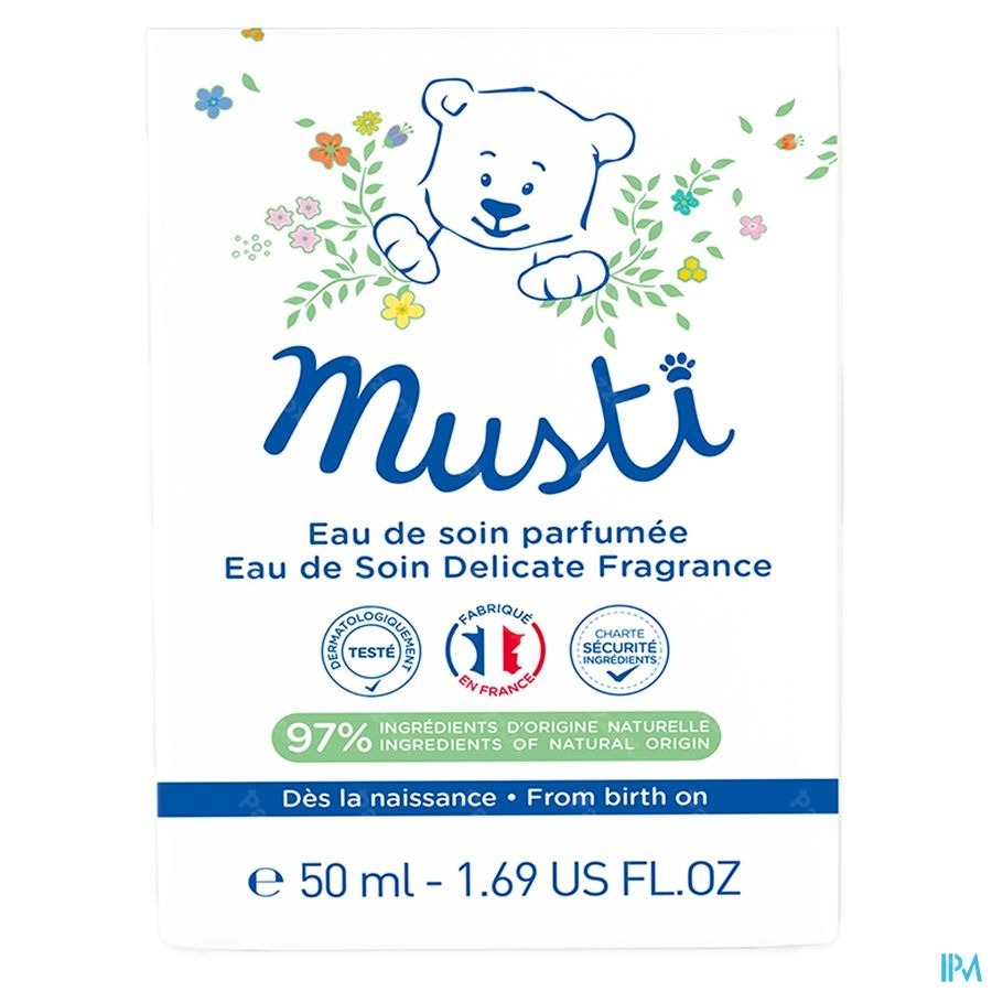 Mustela Musti Geparfumeerd Verzorgingswater 50ml